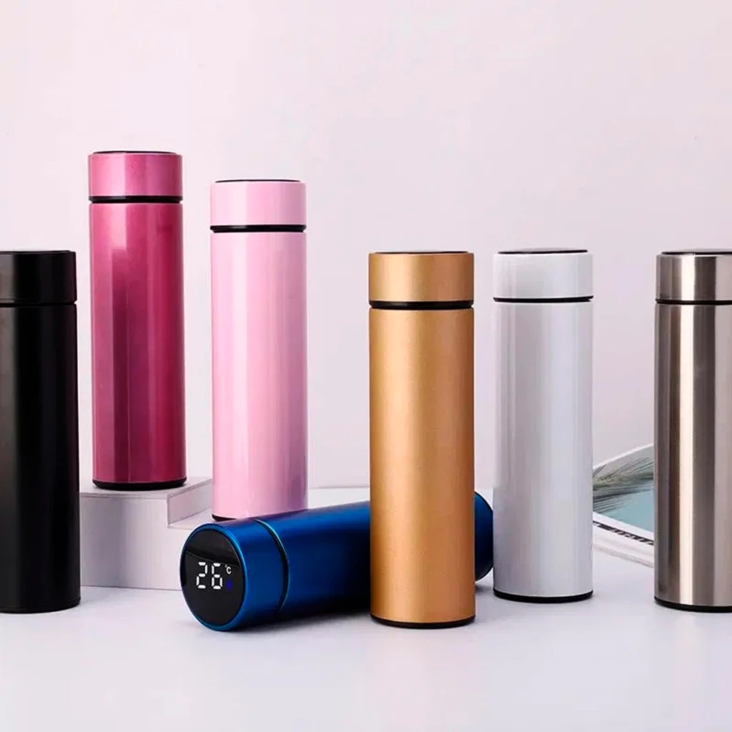 Participe do Sorteio e Concorra à Garrafa Térmica 500ml com Visor Térmico LED!