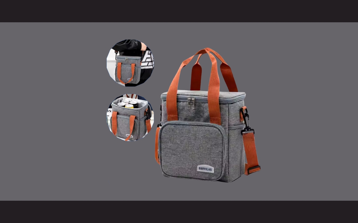 Bolsa Térmica Pequena Lancheira Marmita Fitness